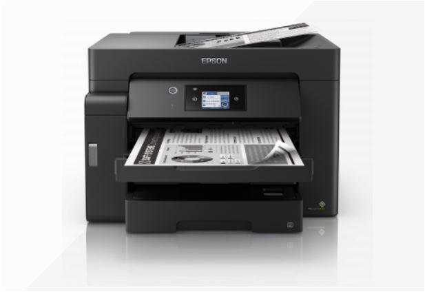 Multifunctional inkjet monocrom CISS Epson EcoTank M15140, Duplex, Retea, Wireless, A3+