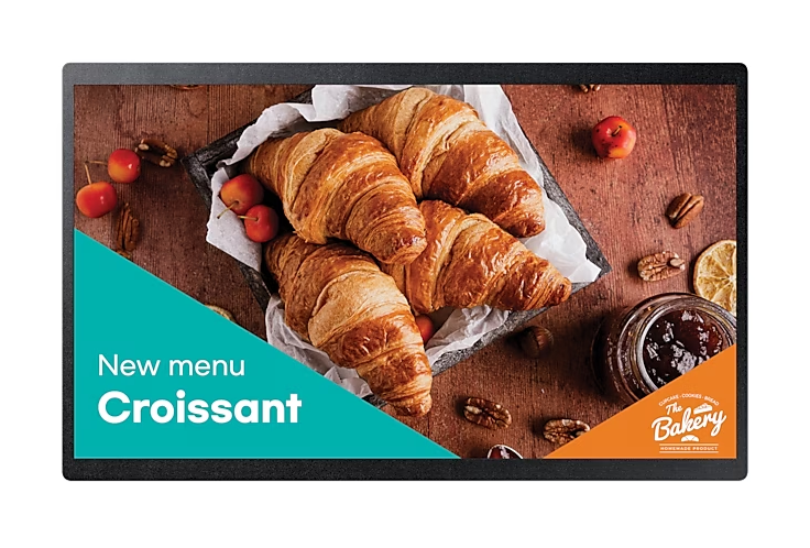 Monitor LED Samsung QB24C LH24QBCEBGCXEN Smart 23.8 inch FHD ADS 14 ms 60 Hz