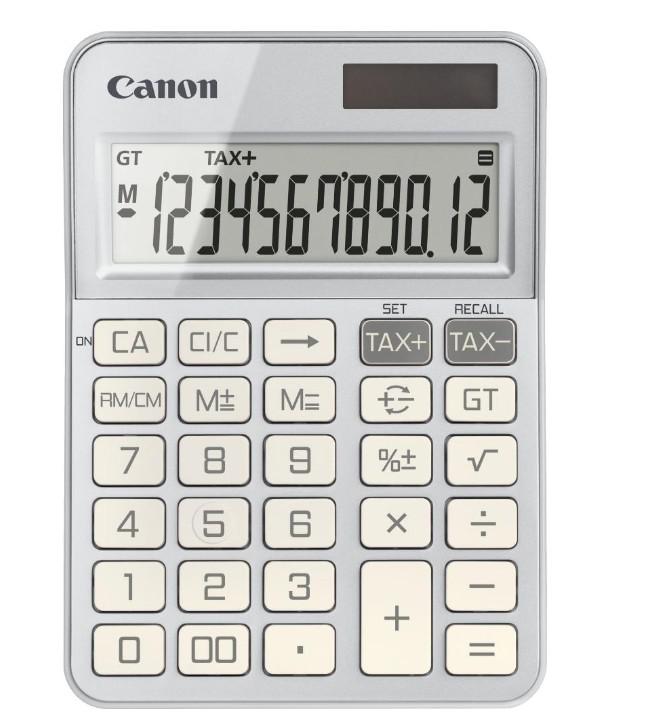 Calculator de birou, Canon KS-125KB-SL, Argintiu