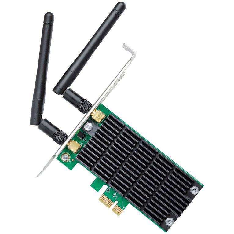 Placa de retea wireless TP-Link Archer T4E, AC1200, Dual Band, PCI Express