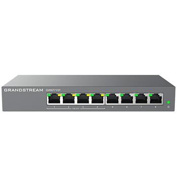 Switch GrandStream GWN7711P, 8 porturi 10 / 100 / 1000 MBs