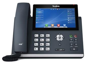 Telefon VOIP cu touchscreen color 7 inch 16 conturi SIP Yealink SIP-T48U