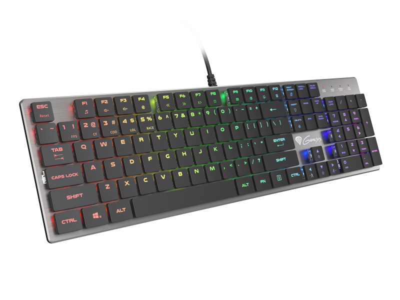 Tastatura Genesis Thor 420 CSB gri