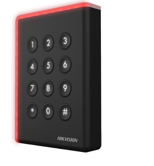 Cititor card cu tastatura Hikvision DS-K1108AMK, citeste carduri Mifare 13.56