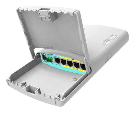 Router PowerBox Pro de exterior, 5 x Gigabit 4 PoE, 1 x SFP, RouterOS L4 - Mikrotik RB960PGS-PB 2 Router PowerBox Pro de exterior, 5 x Gigabit 4 PoE, 1 x SFP, RouterOS L4 - Mikrotik RB960PGS-PB - imagine 2