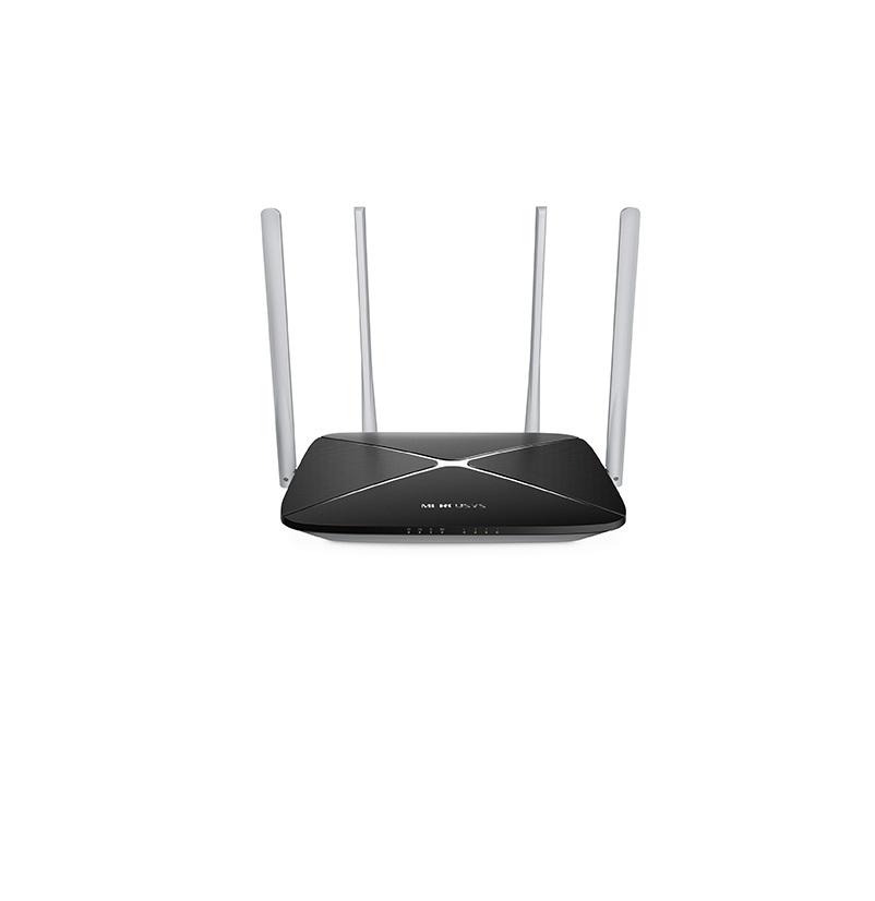 Router wireless Wi-Fi, Mercusys AC12 AC1200, Dual-Band, Negru 4 Router wireless Wi-Fi, Mercusys AC12 AC1200, Dual-Band, Negru - imagine 4