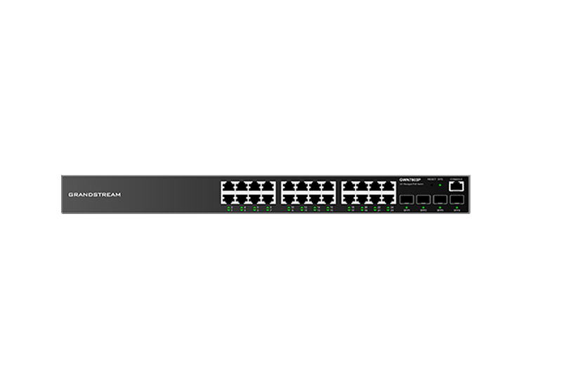 Switch Gigabit Ethernet, Grandstream, GWN 7803P, POE, 8GE, 2SFP, Negru 2 Switch Gigabit Ethernet, Grandstream, GWN 7803P, POE, 8GE, 2SFP, Negru - imagine 2