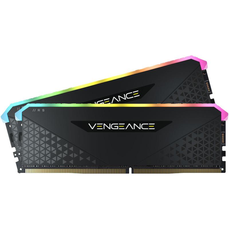 Memorie CORSAIR Vengeance RGB, 32GB (2x16GB) DDR4, 3200MHz CL16