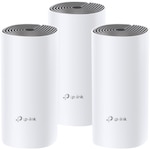 Sistem Wi-Fi Mesh TP-Link Deco E4 (3-pack) AC1200 cu acoperire completa pentru casa