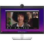 Monitor LED IPS Dell Pro 27″ Video Conferinta P2724DEB, QHD (2560×1440 ), 60Hz, Webcam, Boxe 5W x2, Microfon, Daisy Chain, USB Type-C 90W, Ethernet LAN, KVM, Hub USB, Pivot, VESA, negru/silver