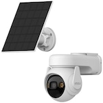 Camera de supraveghere Wireless cu panou solar integrat IMOU Cell PT Lite Kit, 3MP, 2304×1296, Smart Full-color Night Vision, 8x Digital Zoom, Smart Detection, Smart Tracking, Battery 5000 mAh, Two-Way Talk, IP66