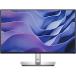Monitor LED IPS Dell P2225H, 21.5″, Full HD (1920×1080), 100Hz, 5ms GTG, FickerFree, USB Type-C, Hub USB, HDMI, Display Port, VGA, pivot, negru argintiu