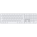 Tastatura Apple Magic, Touch ID, Numeric Keypad – International English – White Keys