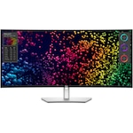 Monitor IPS LED Dell U4025QW 39.7″, 5120 x 2160, 5ms, 21:9, 120Hz, HDMI, DP, Thunderbolt cu 140W power, RJ45, boxe 2x 9W, Negru Argintiu