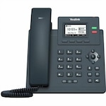 Telefon IP Yealink T31P, 2,3″, functie hands-free, culoare negru, cablu de alimentare inclus