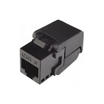 Cupla conector modul Keystone, Solarix, Cat 6, Negru