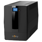UPS nJoy Horus Plus 1000, 1000VA/600W, LCD cu ecran tactil, Management, Repornire Automata, Reglaj Automat al Tensiunii
