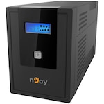 UPS NJOY Cadu 1500, 1500VA/900W, Line Interactive, AVR, Auto-Restart, Ecran LCD