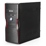 Carcasa Spacer SPC-NEWMERCURY, ATX Mid-Tower, 500W, Negru