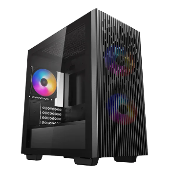 Carcasa DeepCool MATREXX 40 3FS, Mini Tower, fara sursa, mATX negru