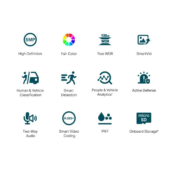 Camera de supraveghere, TP-Link, IP, 4K, Cu microfon, WIreless, 5P, Alb 2 Camera de supraveghere, TP-Link, IP, 4K, Cu microfon, WIreless, 5P, Alb - imagine 2