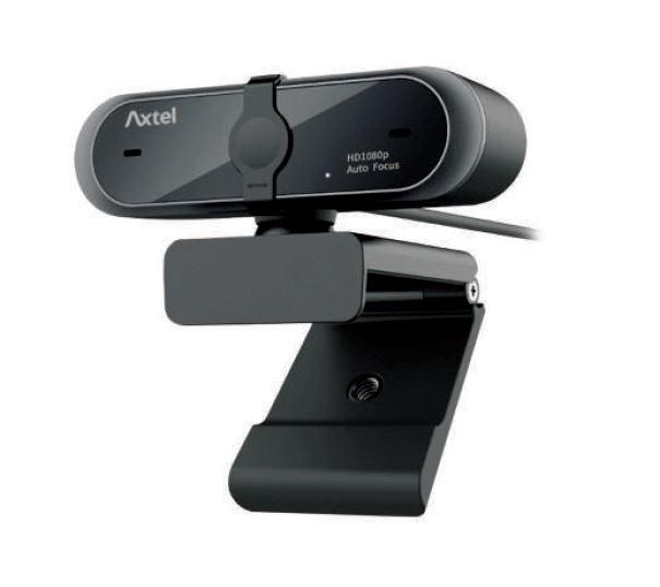 Webcam Axtel Full HD 1080p, Autofocus & White Balance, Privacy Shutter, USB