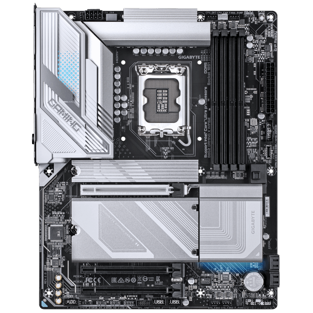 Placa de baza GIGABYTE B860 GAMING X WIFI 6E, LGA 1851