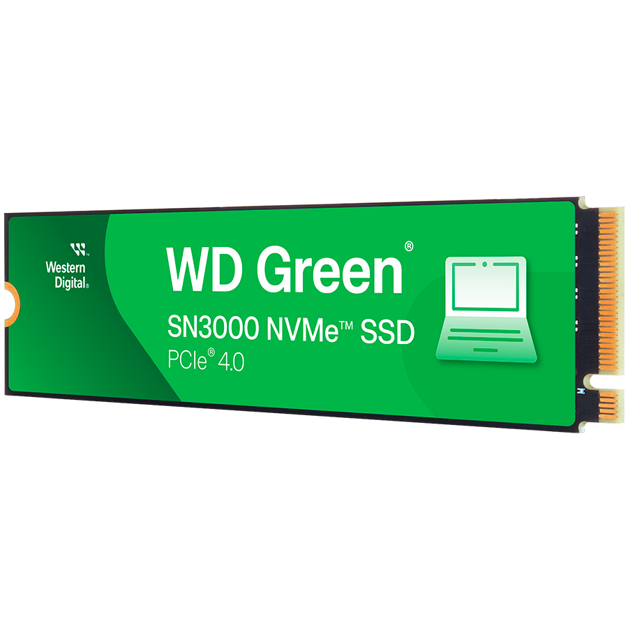 Solid State Drive (SSD) Western Digital Green SN3000 NVMe SSD, 1TB