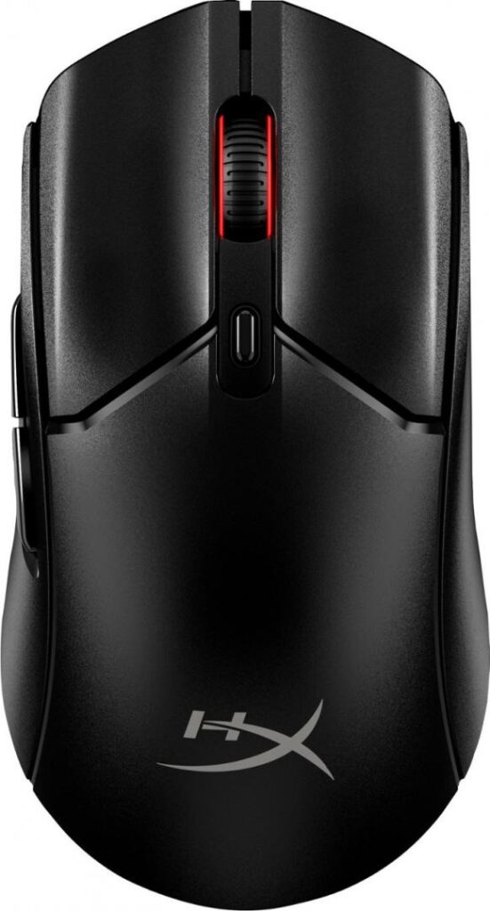 Mouse gaming wireless HyperX Pulsefire Haste 2 Core, 12000 DPI, ultrausor (70 g), 2,4GHz/Bluetooth 5.2, autonomie pana la 100 de ore, 6 butoane, software NGENUITY, PTFE skates, negru