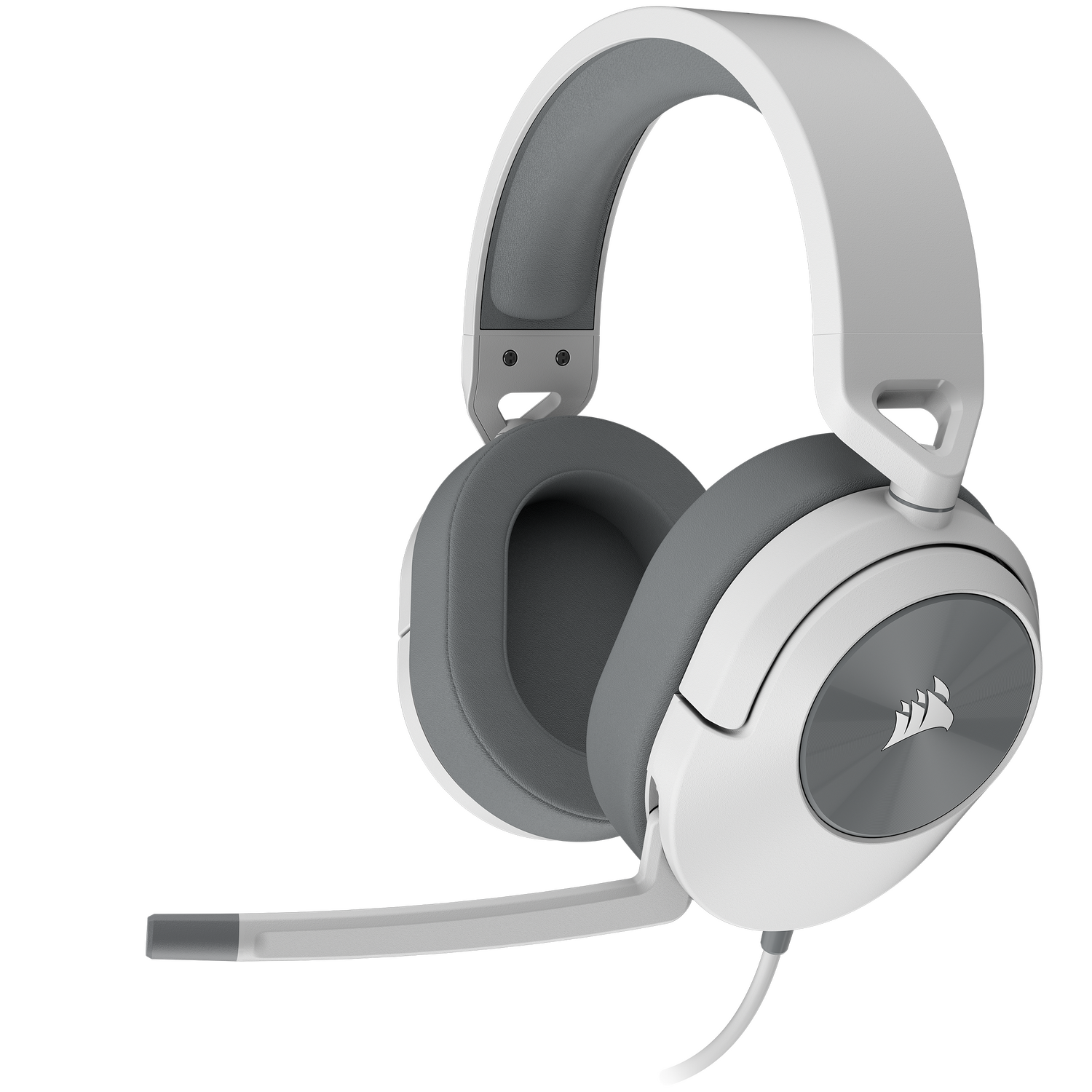 Casti gaming cu microfon Corsair HS55 Stereo, Alb 1 Casti gaming cu microfon Corsair HS55 Stereo, Alb