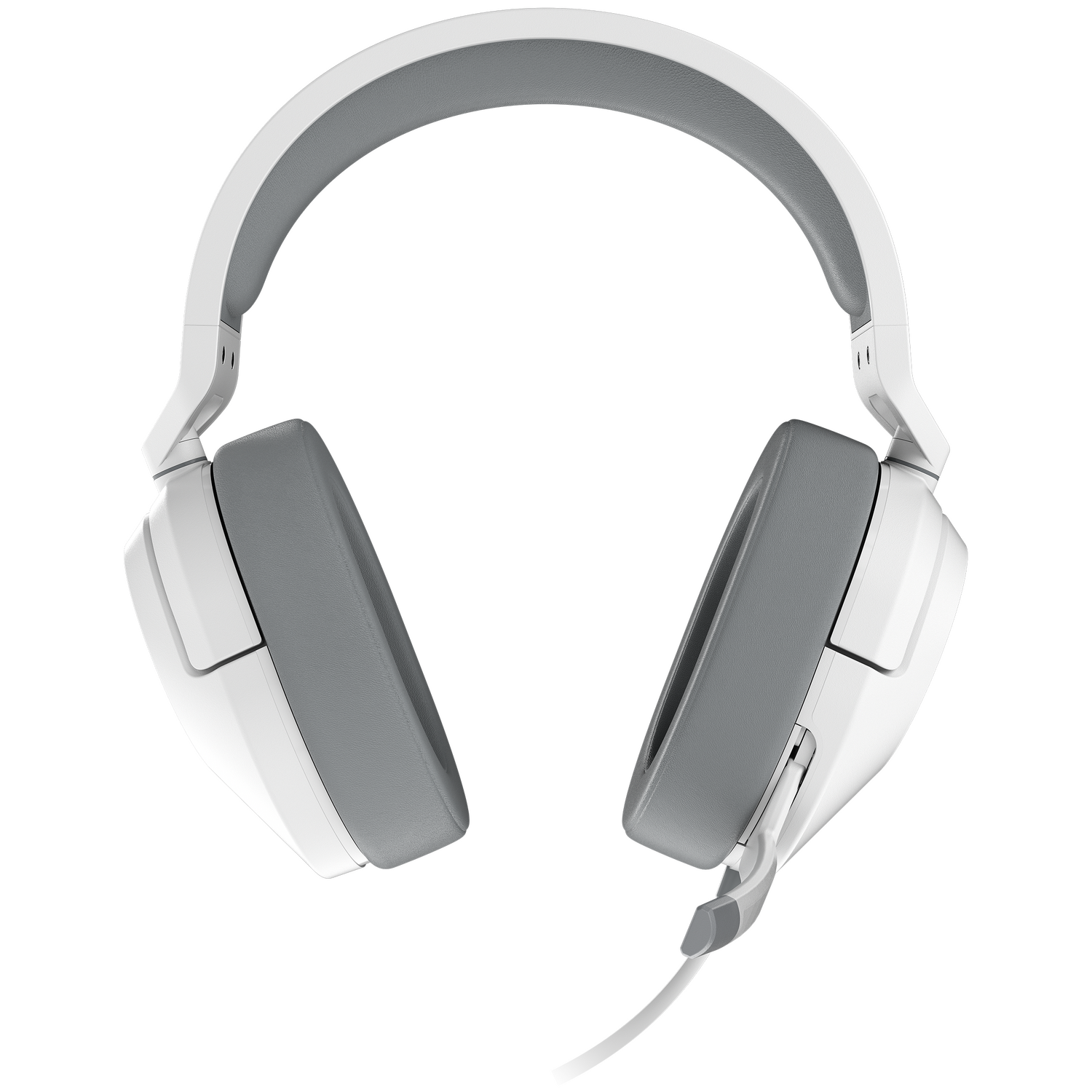 Casti gaming cu microfon Corsair HS55 Stereo, Alb 3 Casti gaming cu microfon Corsair HS55 Stereo, Alb - imagine 3