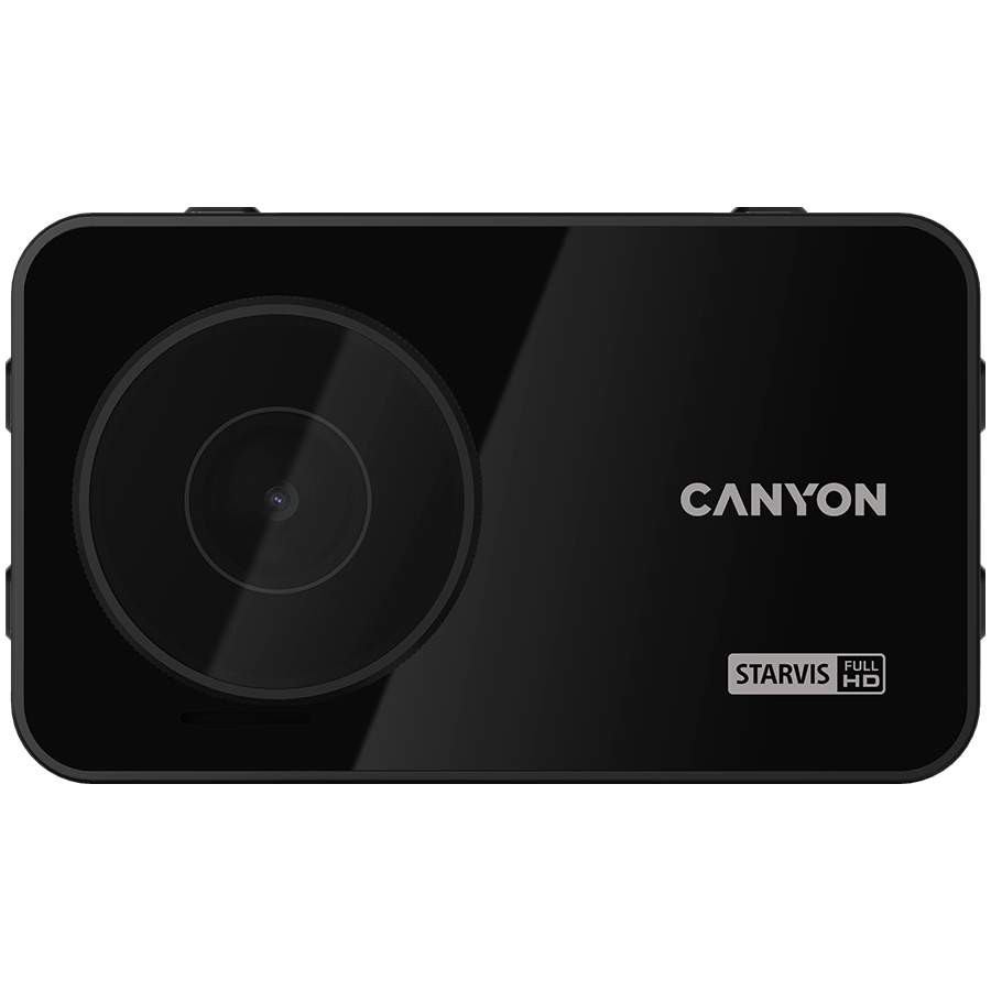 Camera de bord pentru masina, Canyon, FullHD 1080p, 2MP, Negru