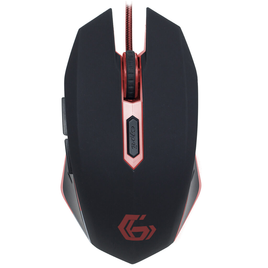 Mouse optic Gembird MUSG-001-R, Gaming, 2400 dpi, Rosu