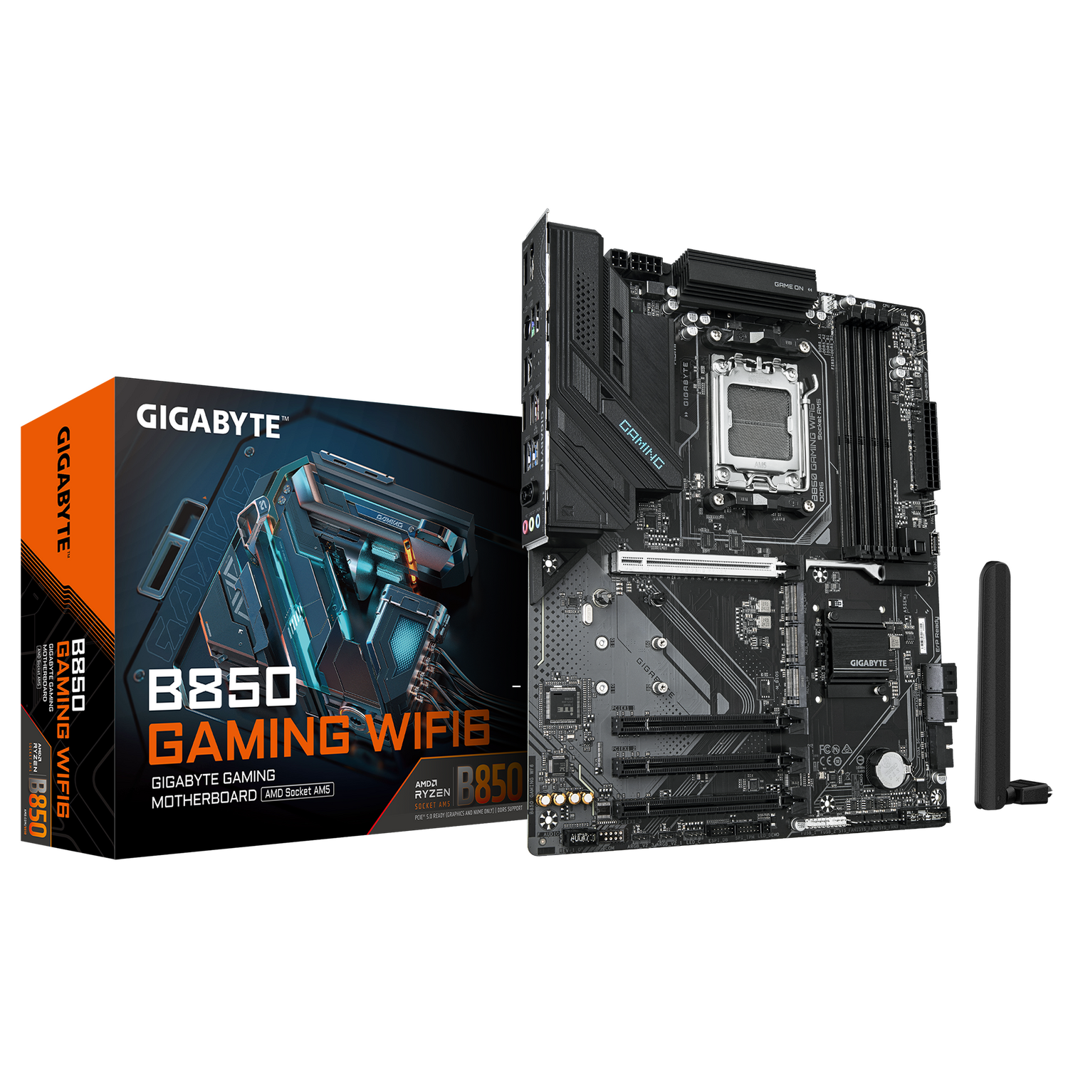 Placa de Baza GIGABYTE B850 GAMING WIFI6 AM5 4 Placa de Baza GIGABYTE B850 GAMING WIFI6 AM5 - imagine 4