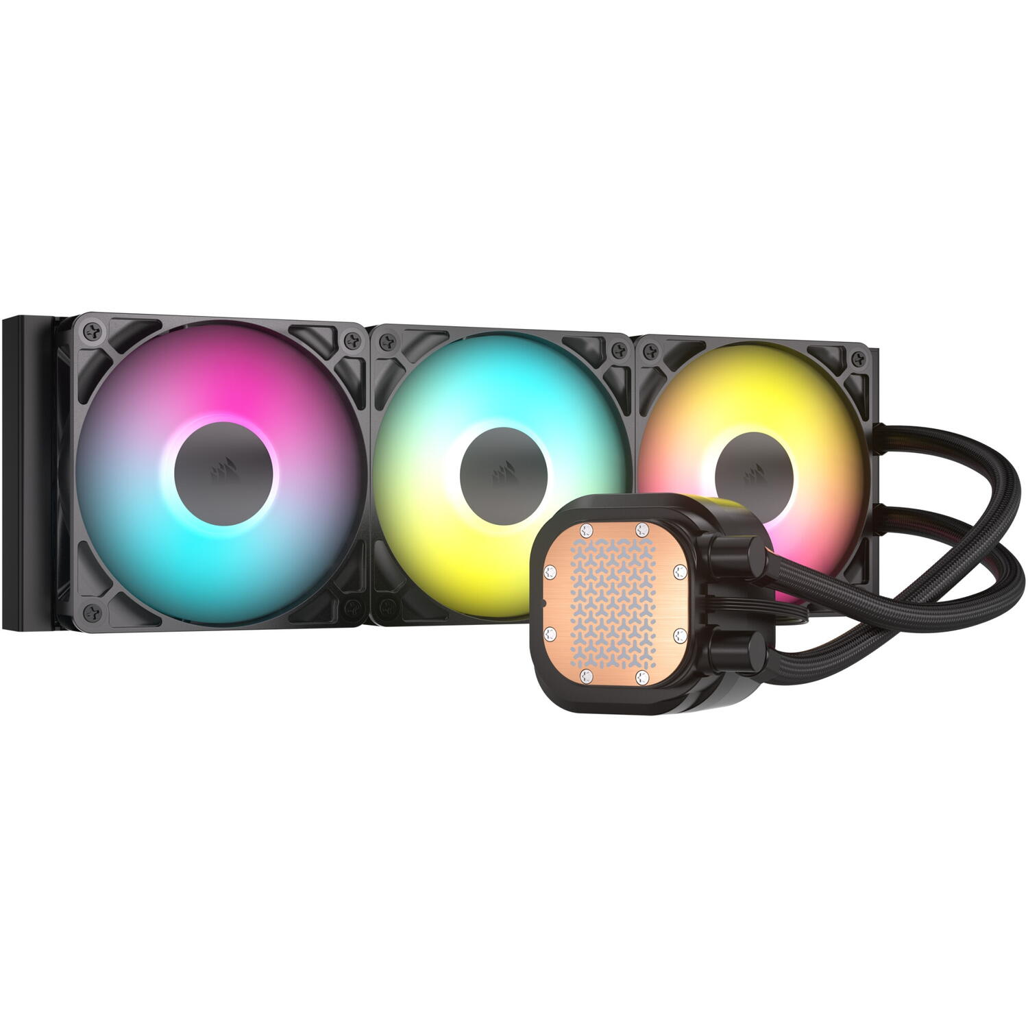 Cooler procesor Corsair NAUTILUS ARGB, 360mm, racire cu lichid, negru 3 Cooler procesor Corsair NAUTILUS ARGB, 360mm, racire cu lichid, negru - imagine 3