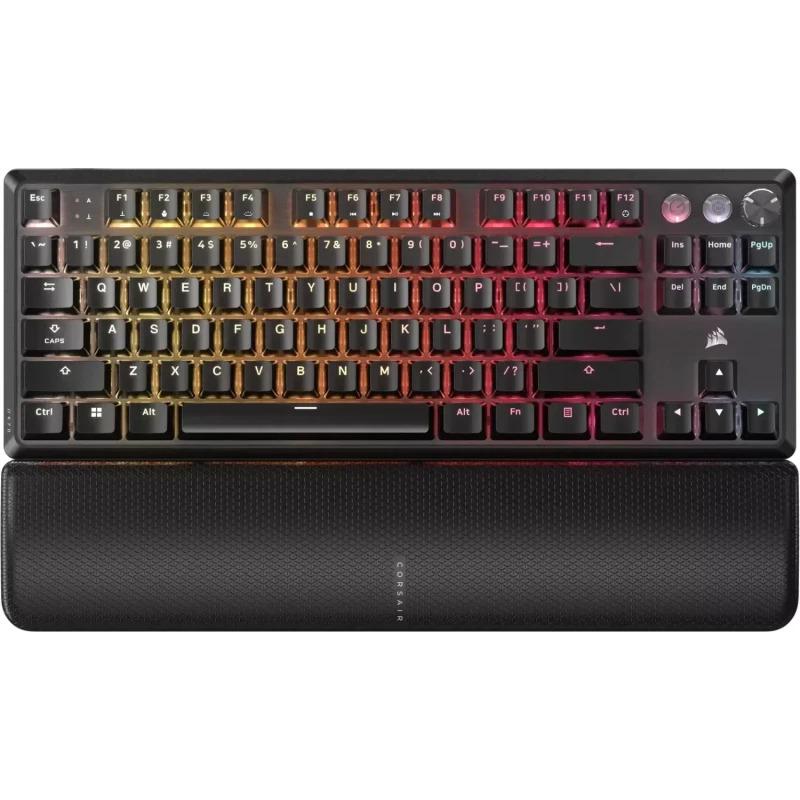 Tastatura gaming mecanica Corsair K70 PRO TKL, Hall Effect Programmable , MGX Hyperdrive magnetic switches, RGB