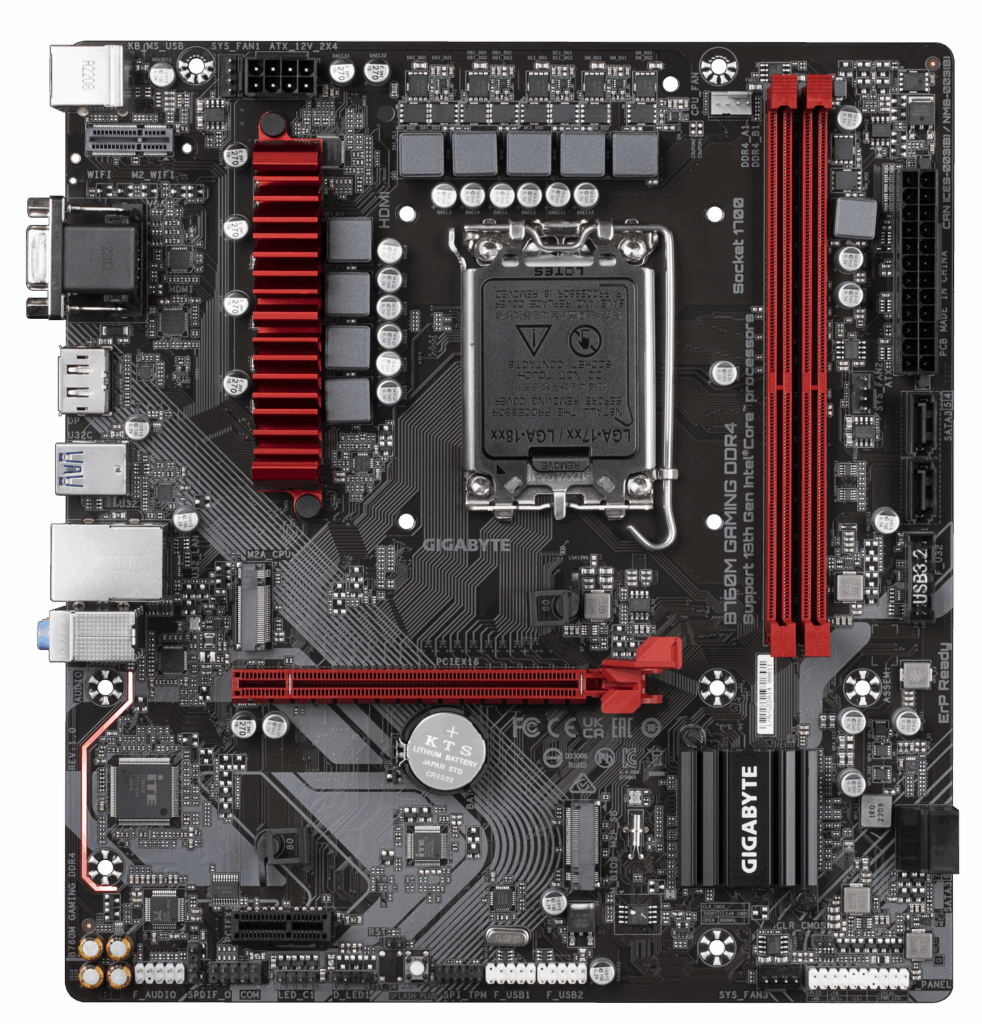 Placa de baza Gigabyte B760M GAMING DDR4, Socket 1700
