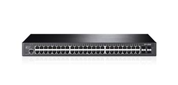 Switch TP-Link JetStream TL-SG3452, 48 port, 10/100/1000Mbps 4 Switch TP-Link JetStream TL-SG3452, 48 port, 10/100/1000Mbps - imagine 4