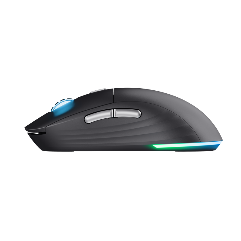 Mouse Gaming Wireless Trust GXT926 REDEX V2, 200-10.000 DPI, full 3-zone RGB, Negru 4 Mouse Gaming Wireless Trust GXT926 REDEX V2, 200-10.000 DPI, full 3-zone RGB, Negru - imagine 4