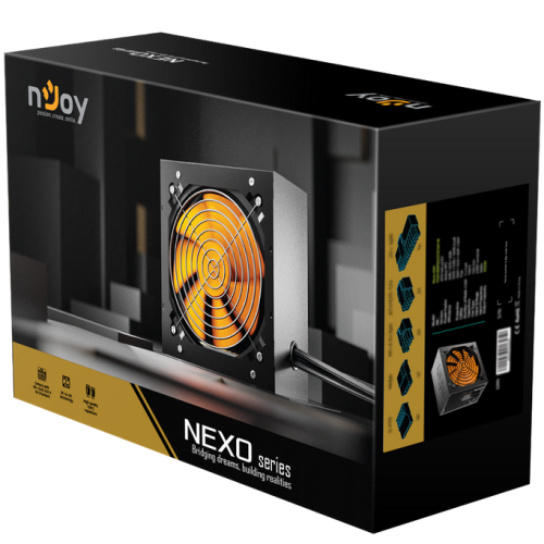 Sursa nJoy Nexo 650, 650W, 80+ Gold, DC-DC, PFC Activ
