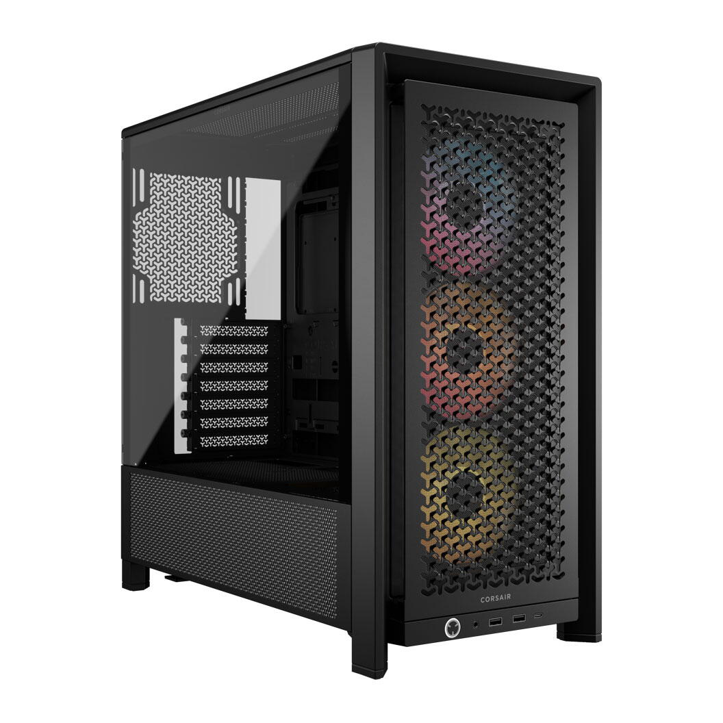 Carcasa Corsair FRAME 4000D RS ARGB Modular High Airflow, Mid-Tower, negru 1 Carcasa Corsair FRAME 4000D RS ARGB Modular High Airflow, Mid-Tower, negru