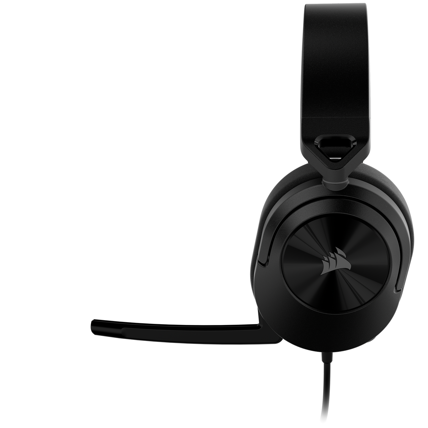 Casti gaming cu microfon Corsair HS55 Surround, Dolby Audio 7.1, conector USB & 3.5mm, Negru Carbon 5 Casti gaming cu microfon Corsair HS55 Surround, Dolby Audio 7.1, conector USB & 3.5mm, Negru Carbon - imagine 5