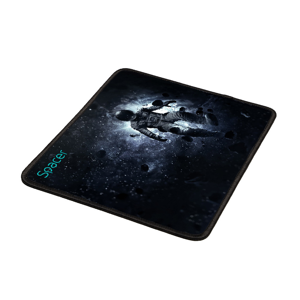 Mousepad gaming, Spacer, cauciuc si material textil,cusaturi anti-rupere, 250 x 210 x 3 mm