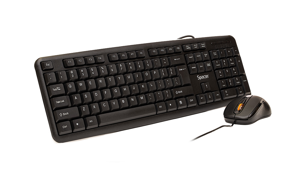 Kit tastatura si mouse USB Spacer SPDS-S6201