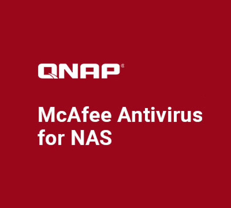 QNAP McAfee AntiVirus 5 Years License "LS-MCAFEE-5Y"