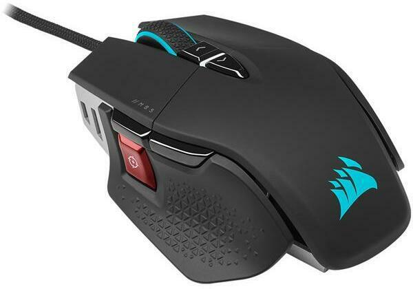 Mouse gaming Corsair M65 Ultra, iluminare RGB, switchuri optice Omron, gyro and accelerometru integrat, 8KHz pooling rate, 26K DPI, Negru
