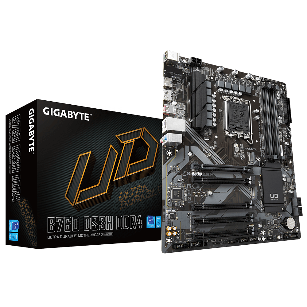 Placa de baza Gigabyte B760 DS3H DDR4, Socket LGA 1700