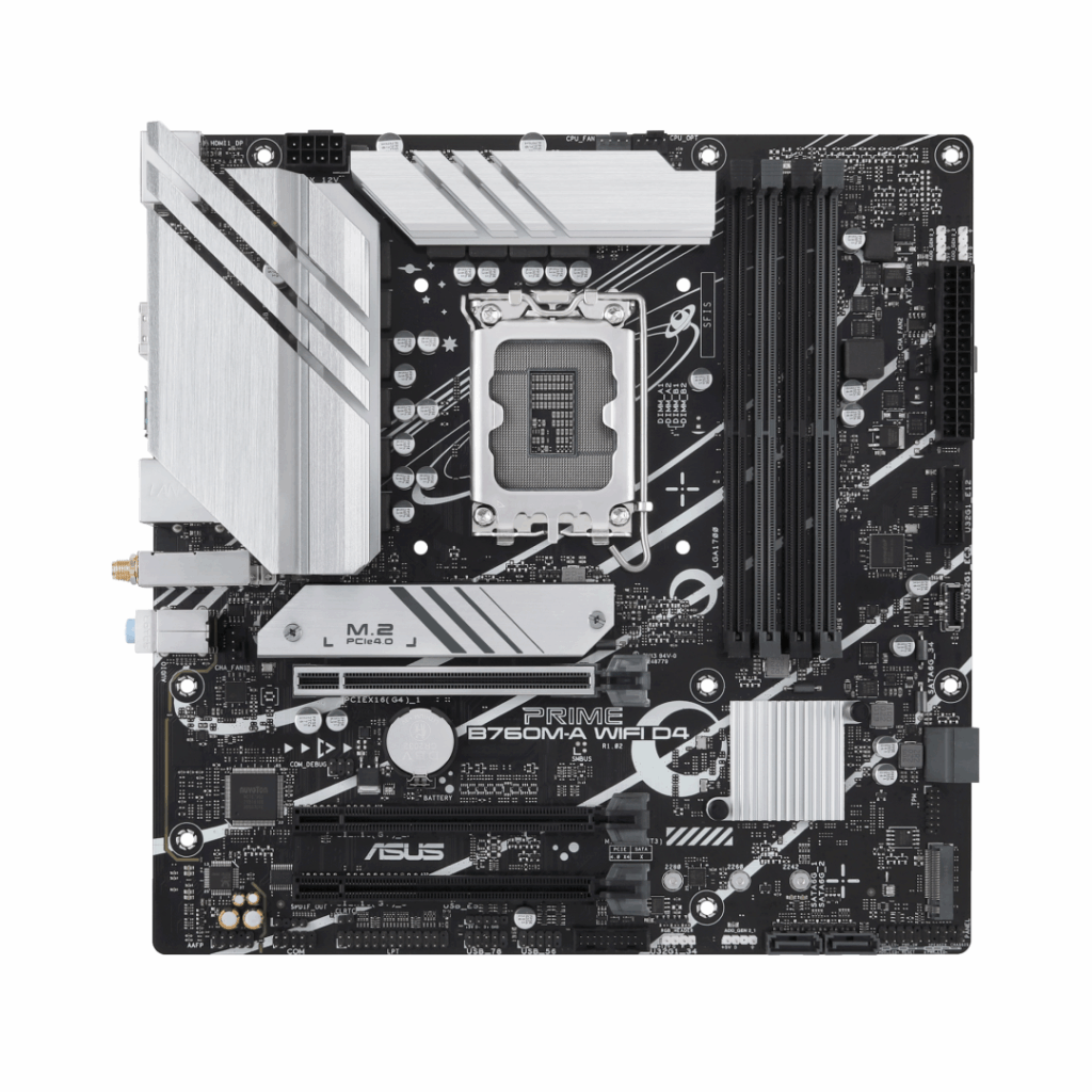 Placa de baza ASUS PRIME B760M-A WIFI DDR4, Socket 1700