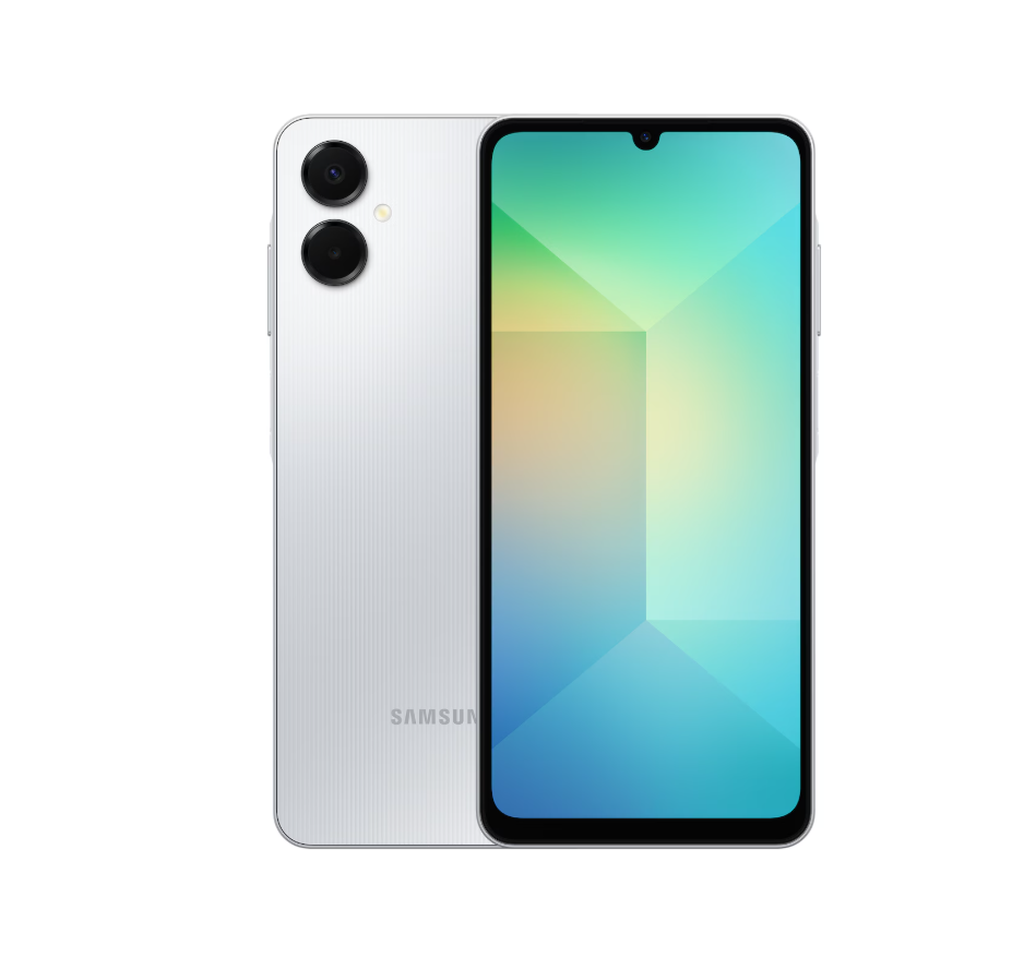 Telefon mobil Samsung Galaxy A06, 64GB, 4GB RAM, 5G, Light Gray