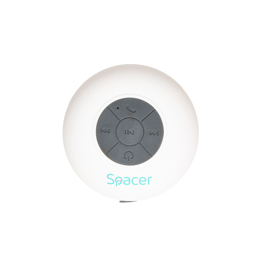 Boxa Portabila Spacer Ducky, 3W, Bluetooth, Microfon, White 2 Boxa Portabila Spacer Ducky, 3W, Bluetooth, Microfon, White - imagine 2